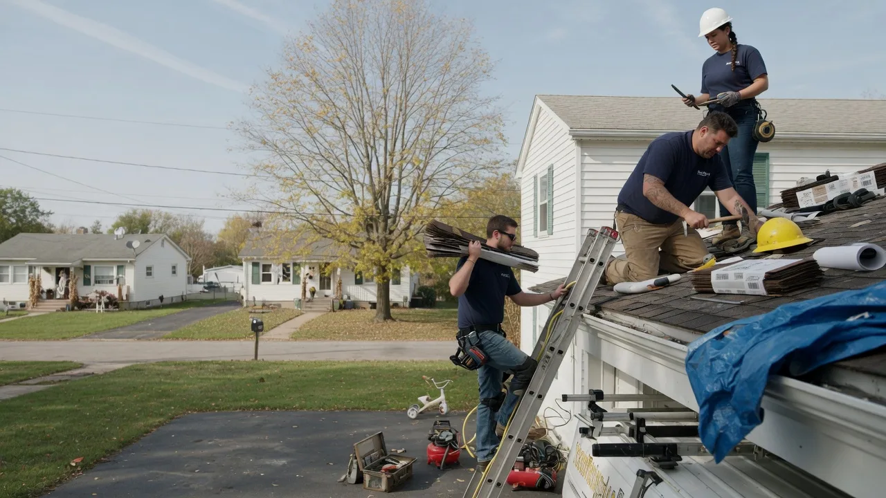 Local Roofing Contractors in Forrest, IL near me